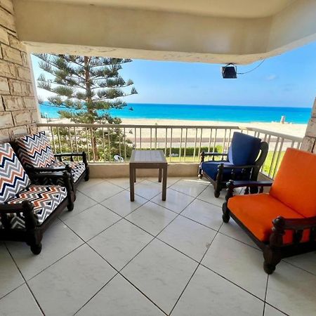 Beachfront Chalet in Green Beach, North Coast Villa El Alamein Buitenkant foto