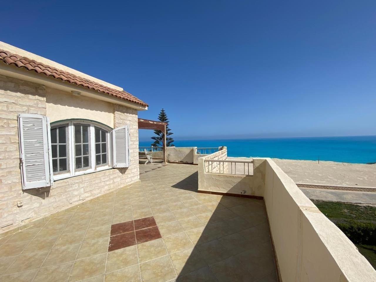 Beachfront Chalet in Green Beach, North Coast Villa El Alamein Buitenkant foto