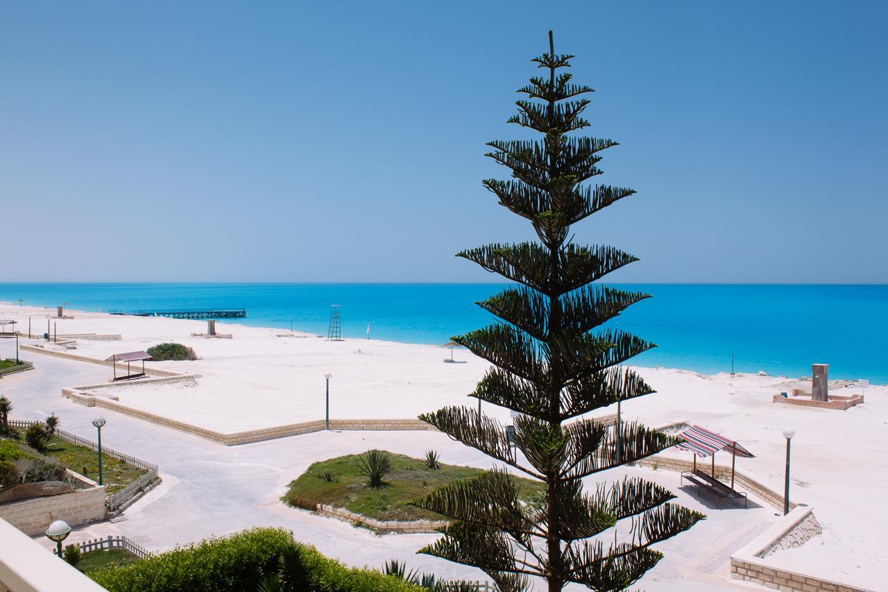 Beachfront Chalet in Green Beach, North Coast Villa El Alamein Buitenkant foto